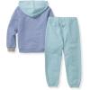 imageBurts Bees Baby Baby Boys Hoodie and Pant Set Top amp Bottom Outfit Bundle 100 Organic CottonIndigo Colorblocked Set