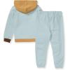 imageBurts Bees Baby Baby Boys Hoodie and Pant Set Top amp Bottom Outfit Bundle 100 Organic CottonRain Colorblocked