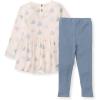 imageBurts Bees Baby Baby Girls Long Sleeve Top and Pant Set 100 Organic Cotton OutfitIcey Trees