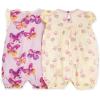 imageBurts Bees Baby Baby Girls Rompers Set of 2 Bubbles One Piece Jumpsuits 100 Organic CottonButterflies Awaken