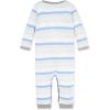 imageBurts Bees Baby Baby Girls Rompers Set of 2 Bubbles One Piece Jumpsuits 100 Organic CottonFoothills Stripe