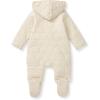 imageBurts Bees Baby Baby Girls Rompers Set of 2 Bubbles One Piece Jumpsuits 100 Organic CottonOat Quilted Bunting