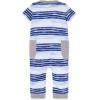 imageBurts Bees Baby Baby Girls Rompers Set of 2 Bubbles One Piece Jumpsuits 100 Organic CottonOversized Stripes