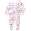 imageBurts Bees Baby Baby Girls Rompers Set of 2 Bubbles One Piece Jumpsuits 100 Organic CottonPeaceful Garden