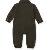 imageBurts Bees Baby Boys Jumpsuit 100 Organic Cotton Onepiece Long Sleeve Button Down CoverallShadow Button Down