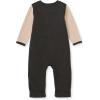 imageBurts Bees Baby Boys Jumpsuit 100 Organic Cotton Onepiece Long Sleeve CoverallDoe Colorblock