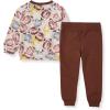 imageBurts Bees Baby Boys Shirt and Pant Set Long Sleeve Top amp Bottom Outfit Bundle 100 Organic CottonFootball Season