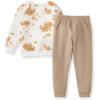 imageBurts Bees Baby Boys Shirt and Pant Set Long Sleeve Top amp Bottom Outfit Bundle 100 Organic CottonHappy Harvest
