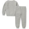 imageBurts Bees Baby Boys Shirt and Pant Set Long Sleeve Top amp Bottom Outfit Bundle 100 Organic CottonHeather Grey Thermal