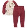 imageBurts Bees Baby Boys Shirt and Pant Set Long Sleeve Top amp Bottom Outfit Bundle 100 Organic CottonHoliday in the Alps