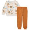 imageBurts Bees Baby Boys Shirt and Pant Set Long Sleeve Top amp Bottom Outfit Bundle 100 Organic CottonTurkey Time