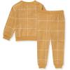 imageBurts Bees Baby Boys Shirt and Pant Set Long Sleeve Top amp Bottom Outfit Bundle 100 Organic CottonWindow Plaid
