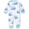 imageBurts Bees Baby Boys Sleep and Play PJs 100 Organic Cotton OnePiece Zip Front Romper Jumpsuit PajamasBig Waves