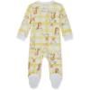 imageBurts Bees Baby Boys Sleep and Play PJs 100 Organic Cotton OnePiece Zip Front Romper Jumpsuit PajamasBunny Plaid