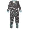 imageBurts Bees Baby Boys Sleep and Play PJs 100 Organic Cotton OnePiece Zip Front Romper Jumpsuit PajamasCelestial Moon