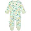imageBurts Bees Baby Boys Sleep and Play PJs 100 Organic Cotton OnePiece Zip Front Romper Jumpsuit PajamasCounting Bee