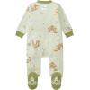 imageBurts Bees Baby Boys Sleep and Play PJs 100 Organic Cotton OnePiece Zip Front Romper Jumpsuit PajamasDog House