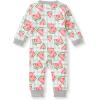 imageBurts Bees Baby Boys Sleep and Play PJs 100 Organic Cotton OnePiece Zip Front Romper Jumpsuit PajamasMini Watermelon Check