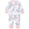 imageBurts Bees Baby Boys Sleep and Play PJs 100 Organic Cotton OnePiece Zip Front Romper Jumpsuit PajamasSwirly Seashells