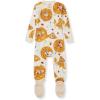 imageBurts Bees Baby Boys Sleep and Play PJs 100 Organic Cotton OnePiece Zip Front Romper Jumpsuit PajamasWaffle Sunday
