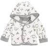 imageBurts Bees Baby unisexbaby Sweatshirts Lightweight Zipup Jackets Hooded Coats Organic CottonHeather Grey Abc