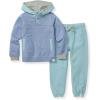 imageBurts Bees Baby Baby Boys Hoodie and Pant Set Top amp Bottom Outfit Bundle 100 Organic CottonIndigo Colorblocked Set