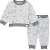 imageBurts Bees Baby Boys Shirt and Pant Set Long Sleeve Top amp Bottom Outfit Bundle 100 Organic CottonBunny Toile
