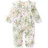 imageBurts Bees Baby babygirls Jumpsuit  100 Organic Cotton Onepiece Coverall Girl Outfit for Sizes Newborn to 24 MonthsHoliday Snowflakes