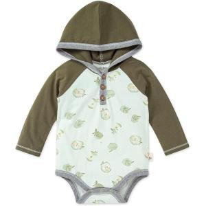 imageBurts Bees Baby Baby Girls Rompers Set of 2 Bubbles One Piece Jumpsuits 100 Organic CottonHerb