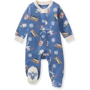 imageBurts Bees Baby Boys Sleep and Play PJs 100 Organic Cotton OnePiece Zip Front Romper Jumpsuit PajamasMeet Me on the Mountain