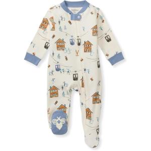 imageBurts Bees Baby Boys Sleep and Play PJs 100 Organic Cotton OnePiece Zip Front Romper Jumpsuit PajamasOut in the Alps