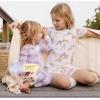 imageBurts Bees Baby Baby Girls Pajamas Short Sleeve Tee and Shorts 2piece Pj Set 100 Organic CottonRoller Baby