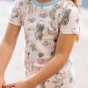 imageBurts Bees Baby Baby Girls Pajamas Short Sleeve Tee and Shorts 2piece Pj Set 100 Organic CottonSealebration