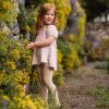 imageBurts Bees Baby Baby Girls Short Sleeve Top and Leggings Set Outfit Bundle 100 Organic CottonFarmhouse Floral