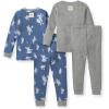 imageBurts Bees Baby Boys 2Piece Long Sleeve Tee and Pants Organic Cotton Pajama SetPlay Ball