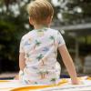 imageBurts Bees Baby Boys Pajamas Short Sleeve Tee and Shorts 2Piece PJ Set 100 Organic CottonBeachy Palms  Surf Shop