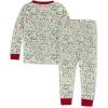 imageBurts Bees Baby Girls Pajamas 2Piece Long Sleeve Tee and Pants Organic Cotton PJ SetBoughs of Holly