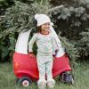 imageBurts Bees Baby Girls Pajamas 2Piece Long Sleeve Tee and Pants Organic Cotton PJ SetBoughs of Holly