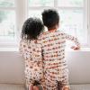 imageBurts Bees Baby Girls Pajamas 2Piece Long Sleeve Tee and Pants Organic Cotton PJ SetEyes on the Pies