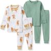 imageBurts Bees Baby Boys 2Piece Long Sleeve Tee and Pants Organic Cotton Pajama SetGolden Retriever
