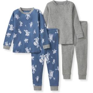 imageBurts Bees Baby Boys 2Piece Long Sleeve Tee and Pants Organic Cotton Pajama SetPlay Ball