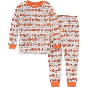 imageBurts Bees Baby Girls Pajamas 2Piece Long Sleeve Tee and Pants Organic Cotton PJ SetEyes on the Pies