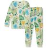 imageBurts Bees Baby Boys 2Piece Long Sleeve Tee and Pants Organic Cotton Pajama SetThe Green