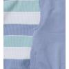 imageBurts Bees Baby Jumpsuit 100 Organic Cotton Onepiece Outfit Coverall With HatBlue Stripe Overall Set