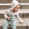 imageBurts Bees Baby Jumpsuit 100 Organic Cotton Onepiece Outfit Coverall With HatJade Stone