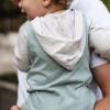 imageBurts Bees Baby Jumpsuit 100 Organic Cotton Onepiece Outfit Coverall With HatJade Stone