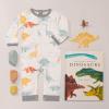 imageBurts Bees Baby Jumpsuit 100 Organic Cotton Onepiece Outfit Coverall With HatJurassic Territory