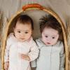 imageBurts Bees Baby Jumpsuit 100 Organic Cotton Onepiece Outfit Coverall With HatMorning Blue