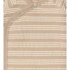 imageBurts Bees Baby Jumpsuit 100 Organic Cotton Onepiece Outfit Coverall With HatRaised Stripe Tan