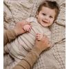 imageBurts Bees Baby Jumpsuit 100 Organic Cotton Onepiece Outfit Coverall With HatRaised Stripe Tan
